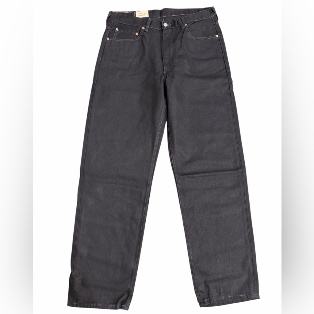 Levis Jeans Mens 34x32 Black 550 Relaxed Fit Brand New